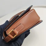 Celine, Teen Triomphe Bag, Teen, Brown, Very Good - Image 4