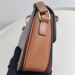 Celine, Teen Triomphe Bag, Teen, Brown, Very Good - Image 10