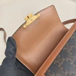 Celine, Teen Triomphe Bag, Teen, Brown, Very Good - Image 23