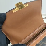 Celine, Teen Triomphe Bag, Teen, Brown, Very Good - Image 26