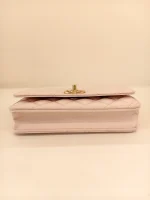 Chanel, Caviar Quilted Camelia WOC, , Pink, Used Once - Image 9