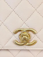 Chanel, Caviar Quilted Camelia WOC, , Pink, Used Once - Image 21