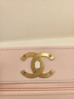 Chanel, Caviar Quilted Camelia WOC, , Pink, Used Once - Image 24