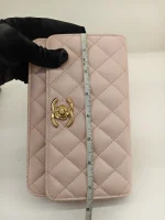 Chanel, Caviar Quilted Camelia WOC, , Pink, Used Once - Image 34