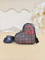 Louis Vuitton, Monogram Fall In Love Sac Coeur, , Brown, Like New - Image 5