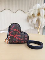 Louis Vuitton, Monogram Fall In Love Sac Coeur, , Brown, Like New - Image 8