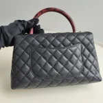 Chanel, Coco Handle, 10.5, Black, Very Very  Good - Image 5