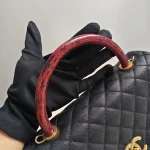 Chanel, Coco Handle, 10.5, Black, Very Very  Good - Image 9