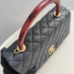 Chanel, Coco Handle, 10.5, Black, Very Very  Good - Image 21