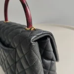 Chanel, Coco Handle, 10.5, Black, Very Very  Good - Image 25