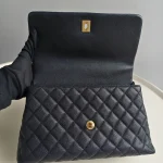 Chanel, Coco Handle, 10.5, Black, Very Very  Good - Image 27