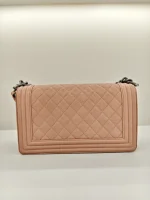 Chanel, Boy Flap Bag, 10", Beige, Very Good - Image 7