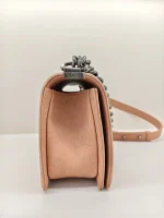 Chanel, Boy Flap Bag, 10", Beige, Very Good - Image 26