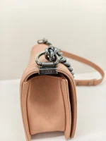 Chanel, Boy Flap Bag, 10", Beige, Very Good - Image 27