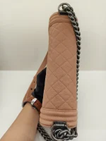 Chanel, Boy Flap Bag, 10", Beige, Very Good - Image 29