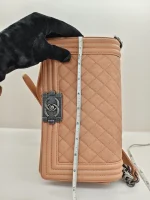Chanel, Boy Flap Bag, 10", Beige, Very Good - Image 45