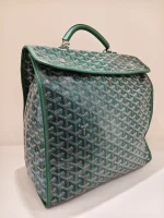 Goyard, Goyard Saint Leger Backpack, , Green, New - Image 4