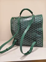 Goyard, Goyard Saint Leger Backpack, , Green, New - Image 5
