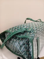 Goyard, Goyard Saint Leger Backpack, , Green, New - Image 11