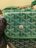 Goyard, Goyard Saint Leger Backpack, , Green, New - Image 26
