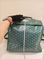 Goyard, Goyard Saint Leger Backpack, , Green, New - Image 38