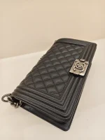 Chanel, Chanel Boy 10, 10", Black, Very Like New - Image 15