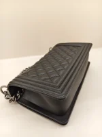 Chanel, Chanel Boy 10, 10", Black, Very Like New - Image 18