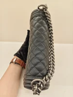 Chanel, Chanel Boy 10, 10", Black, Very Like New - Image 24