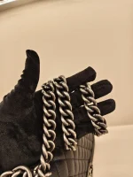 Chanel, Chanel Boy 10, 10", Black, Very Like New - Image 40