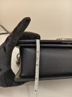 Chanel, Chanel Boy 10, 10", Black, Very Like New - Image 44