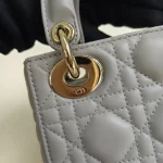 Dior, Mini Lady Dior, Mini, Gray, Very Very  Good - Image 5