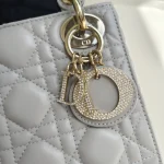 Dior, Mini Lady Dior, Mini, Gray, Very Very  Good - Image 6