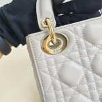 Dior, Mini Lady Dior, Mini, Gray, Very Very  Good - Image 9