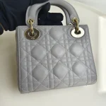 Dior, Mini Lady Dior, Mini, Gray, Very Very  Good - Image 12