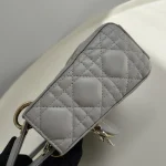 Dior, Mini Lady Dior, Mini, Gray, Very Very  Good - Image 13