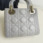Dior, Mini Lady Dior, Mini, Gray, Very Very  Good - Image 15