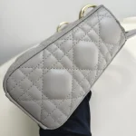 Dior, Mini Lady Dior, Mini, Gray, Very Very  Good - Image 19