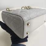Dior, Mini Lady Dior, Mini, Gray, Very Very  Good - Image 22