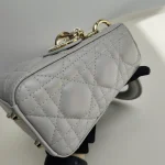 Dior, Mini Lady Dior, Mini, Gray, Very Very  Good - Image 24