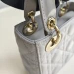Dior, Mini Lady Dior, Mini, Gray, Very Very  Good - Image 27