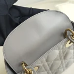 Dior, Mini Lady Dior, Mini, Gray, Very Very  Good - Image 31