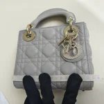 Dior, Mini Lady Dior, Mini, Gray, Very Very  Good - Image 48