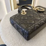 Dior, Lady D-Joy Bag, Medium, Black, Very Very  Good - Image 4
