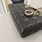 Dior, Lady D-Joy Bag, Medium, Black, Very Very  Good - Image 5