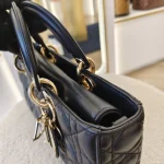 Dior, Lady D-Joy Bag, Medium, Black, Very Very  Good - Image 10