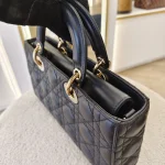 Dior, Lady D-Joy Bag, Medium, Black, Very Very  Good - Image 12