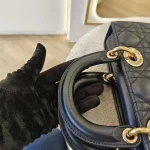 Dior, Lady D-Joy Bag, Medium, Black, Very Very  Good - Image 15
