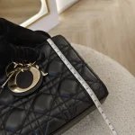Dior, Lady D-Joy Bag, Medium, Black, Very Very  Good - Image 23