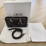 Dior, Lady D-Joy Bag, Medium, Black, Very Very  Good - Image 25