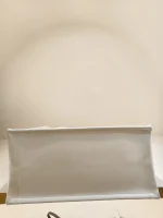 Dior, Book Tote, Medium, White, Very Good - Image 14